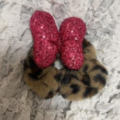 ミニー アベイル Avail ヒョウ柄 シュシュのサムネイル