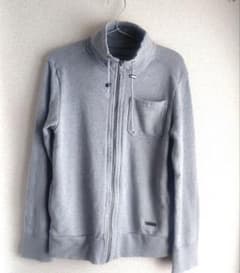 BURBERRY BLACK LABEL ジップアップ ブルゾン グレーのサムネイル