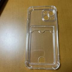 カード収納付き クリア iPhoneケースのサムネイル