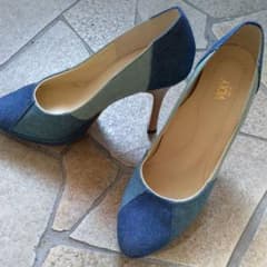 【美品】デニムヒールのサムネイル
