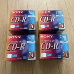 SONY 7 COLOR MIX CD-R 700MB 21枚パック SONY 7 COLOR MIX CD-R 700MB 21枚パック - メルカリ