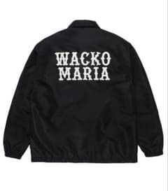 黒XL WACKO MARIA COACH JACKET 26aw ワコマリア - メルカリ