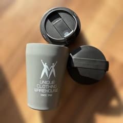 【非売品】ユニクロ 40周年ステンレスボトル タンブラー グレーのサムネイル