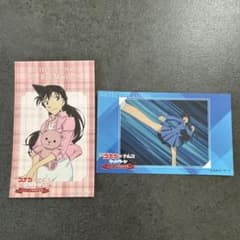 名探偵コナン ナムコ namco オリジナルステッカー 毛利蘭 2枚セット