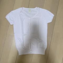 半袖カーディガン ピンクのサムネイル