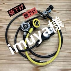 【TUSA】ダイビング レギュレーター 2連ゲージ （圧力計、深度計）のサムネイル