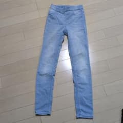 H&M スキニー130cmライトブルーのサムネイル