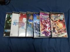 PSP ソフト 7本セット まとめ売りのサムネイル