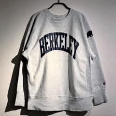 2面プリント 刺繍タグ後期 チャンピオン リバースウィーブ BERKELEYのサムネイル