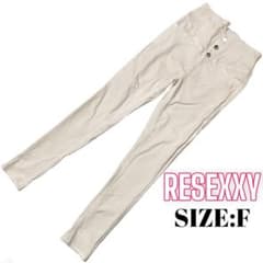 ⭐️A660 ⭐️ RESEXXY ♥ 심플 하이 웨스트 스키니 팬츠