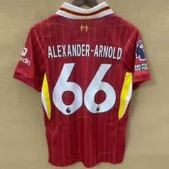 24-25 リバプールのユニフォーム 66番 ALEXANDER-ARNOLD 24-25 リバプールのユニフォーム 66番 ALEXANDER-ARNOLD
