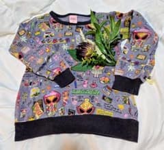 HYSTERIC MINI 総柄トレーナー 100cmのサムネイル