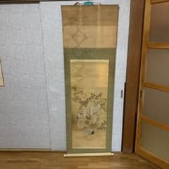 掛軸 掛け軸 レトロ ヴィンテージ - メルカリ