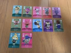 どうぶつの森 amiiboカード 12枚セット まとめ売りのサムネイル