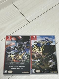 【Switch】モンハン2本セット ダブルクロス & ライズ 動作確認済