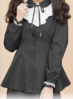 Secret Honey フリル襟 ブラウス スカートセットのサムネイル