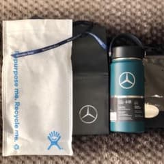 【新品未使用】HydroFlask ステンレスタンブラー　メルセデスベンツコラボのサムネイル