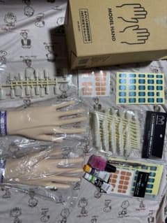 検定用品 練習用品 STモデルハンド 認定ハンド ネイル検定 3級 2