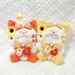 セール 着ぐるみ ねこ おすわり ぬい服 12cm マスコット ちびぐるみ 69