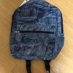 デニム柄リュックのサムネイル