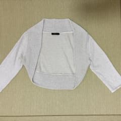 COMME CA ISM ボレロ カーディガン シルバー Mのサムネイル