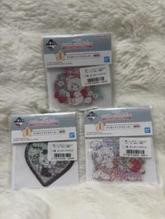 一番くじ mikko illustrations ステッカー 3種のサムネイル