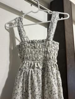 GRL 花柄シャーリングティアードキャミワンピース[on227のサムネイル