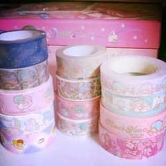 マステ　キキララ　マイメロ　切り売りのサムネイル
