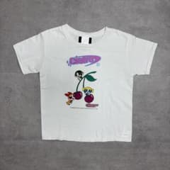 ciatre Tシャツ 綿100% パワーパフガールズ チェリー 白 XS 半袖のサムネイル