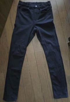UNIQLO　ユニクロ キッズ 黒パンツ 150cm スキニー ストレッチのサムネイル