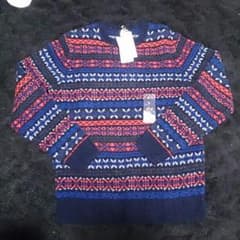 新品☆UNIQLO☆ラムクルーネックセーターのサムネイル