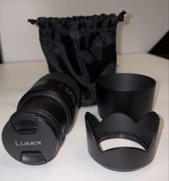 LUMIX ズームレンズ 収納袋・レンズフード付き LUMIX ズームレンズ 収納袋・レンズフード付き - メルカリ