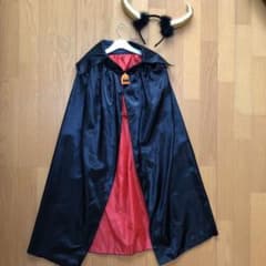 ハロウィンマント子ども用&つのカチューシャのサムネイル