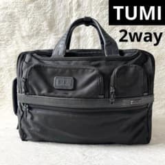 TUMI トゥミ　ビジネスバッグ　リュック　2way 26180D2 ブラック TUMI トゥミ ビジネスバッグ リュック 2way 26180D2 ブラック - メルカリ