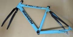 Bianchi ロードバイクフレームセット1885Alu Carbon2007年 Bianchi ロードバイクフレームセット1885Alu Carbon2007年 - メルカリ