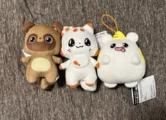 てｎこ わくわくおでかけぬいぐるみ　3個