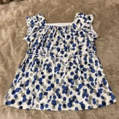 コムサデモード美品マタニティチュニック水玉ドットcomme ca du modeのサムネイル