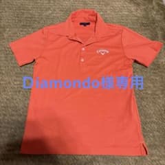 Callaway ポロシャツ Mサイズ オレンジのサムネイル