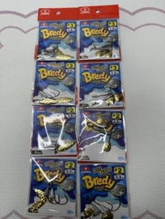 ZAPPU Bredy 釣りフック 8個セットのサムネイル
