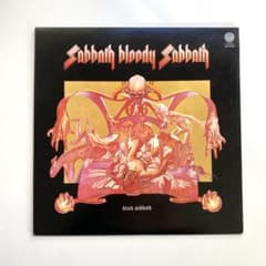 Black Sabbath ブラック・サバス 血まみれの安息日 レコード