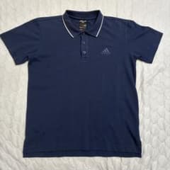 adidas アディダス ポロシャツ ネイビー Mのサムネイル