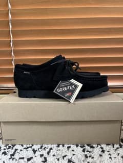 Clarks Wallabee GORE-TEX ブラックスエード UK9のサムネイル