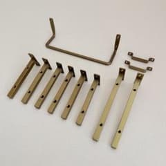 アイアンパーツ　金具　ゴールド　DIYのサムネイル