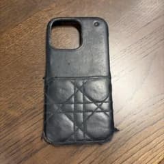 Dior iPhoneケース ブラック カナージュ　6.1インチ用のサムネイル