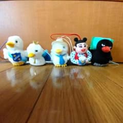Aflac アフラック ダック ストラップ 5種セットのサムネイル