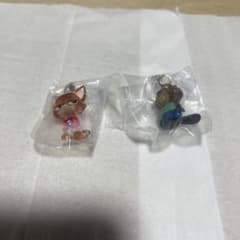六*銭様 ディズニー ズートピア2めじるしチャーム2点セットのサムネイル