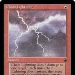 mtg chain lightning 1枚 特価のサムネイル