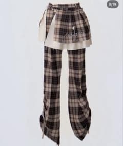 ルルムウ24AW パンツ　ベージュ　Mのサムネイル