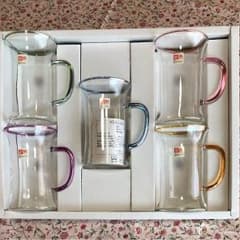 ☆ マコロン様専用 大塚硝子  耐熱カップ 5客セット ☆のサムネイル