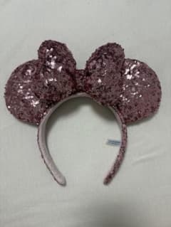 東京ディズニーリゾート カチューシャ スパンコール ピンクのサムネイル